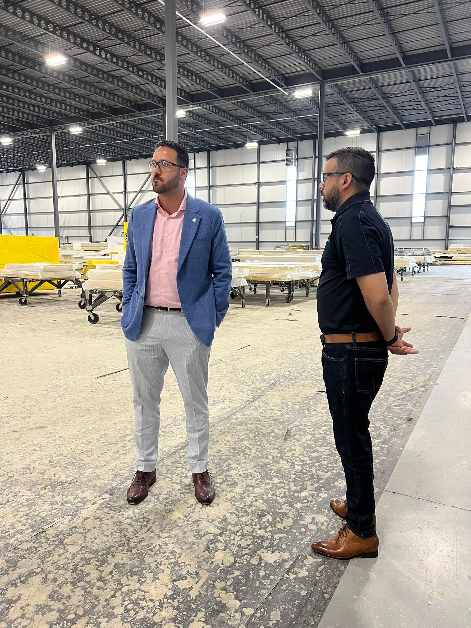 Facility tour with MPP, Rob Cerjanec, at Skyrise Prefab   01