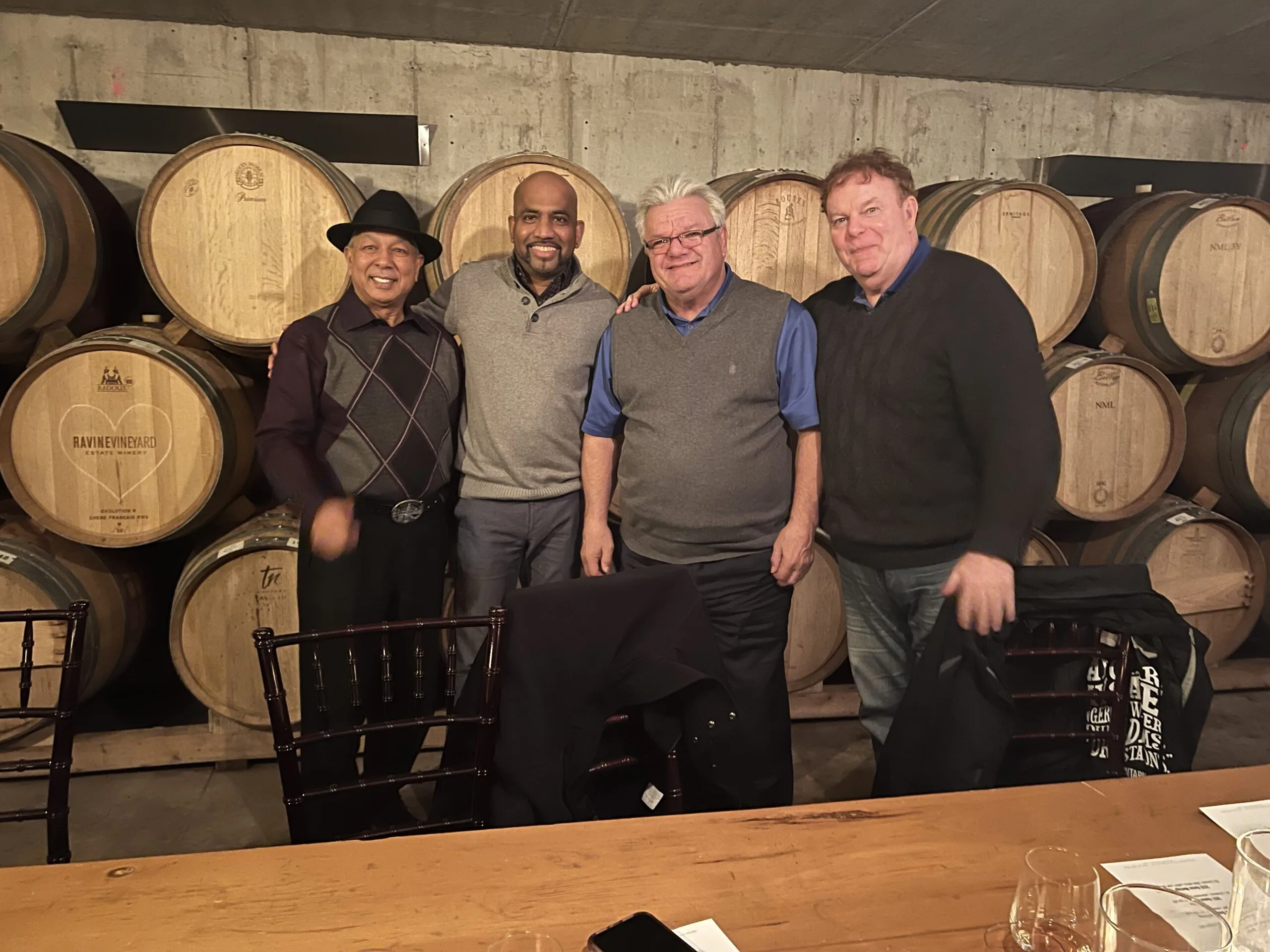 Wine Tasting at Ravine Vineyard 8